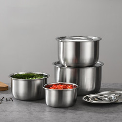 Factory Best Selling 5 Pieces Pots Set Stainless Steel Cooking Pot Set Cookware