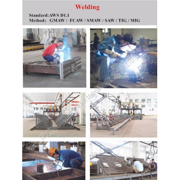 welding fabrication large steel structure weld h beam