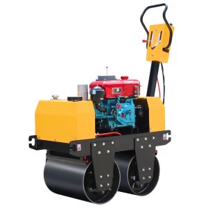 Quality 0.5 Ton Fully Hydraulic Compaction Machine Vibratory Double Wheel Road Roller for sale