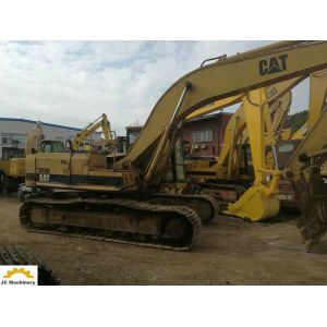 Original Paint 0.7M3 second hand CAT excavator E200B with Original engine and
