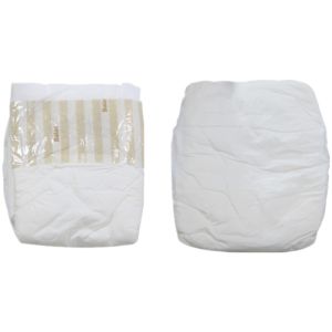 Chemical Free Disposable Adult Diapers Breathable Backsheet 1200m Absorption