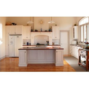 China luxury solid wood kitchen cabinet on sale