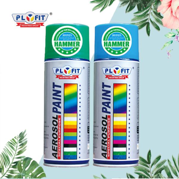 Buy 400ml Acrylic Aerosol Spray Paint For Metal Wood Plastic Hammer at wholesale prices