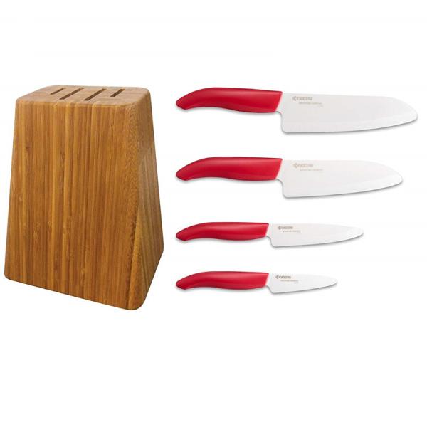 Buy Antibacterial Bamboo Knife Block Kitchen Tool Holder For Holding Knives at wholesale prices