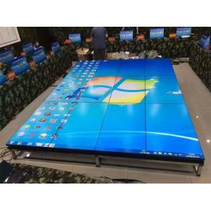 55 Inch LCD Video Wall Aquarium Exhibition Brief Introduction Showing