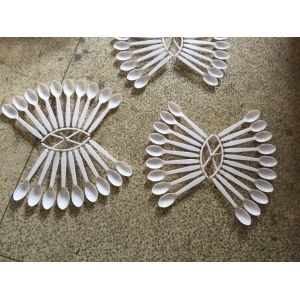 Tableware Injection Molding Molds , PS PP Spoon Mould 20 Cavities For Restaurant