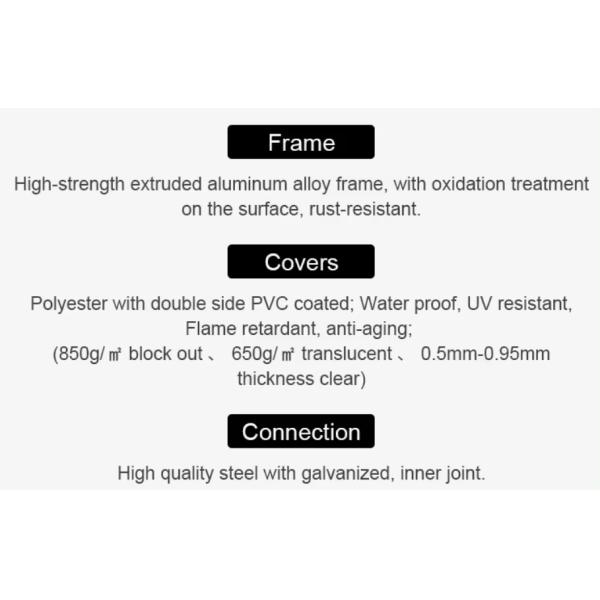 custom Aluminum Tents Camping Outdoor Wedding Party Marquee Tent for sale