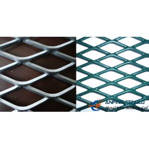 Low Carbon Steel Expanded Metal Mesh, With Galvanized & PVC Coated