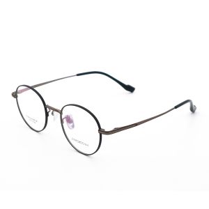 Retro Literature And Art Elliptic Frame Beta Titanium Flexible Glasses