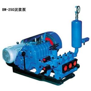 High Efficiency BW250 250L Output 6MPa Mine Horizontal Triplex Mud Pump