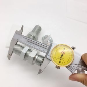 Bulkhead 60 Degree Seat Straight Pipe Thread Fittings