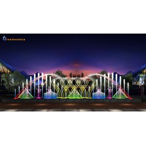 Latest design portable stainless easy install fountain control system