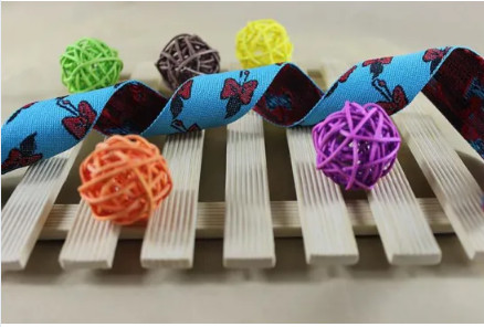 Buy 3/8 Inch High Tenacity Nylon Custom Jacquard Ribbon at wholesale prices