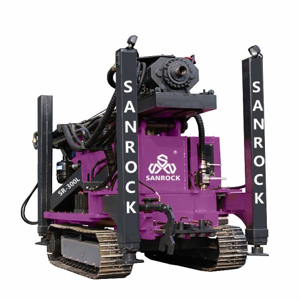 Crawler Water Well Drilling Rig Hydraulic Borehole 300m Depth Water Drilling Rigs For Sale