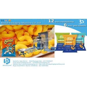 How To Make Snack Pouch, Bestar Hot Sale Weighing Packaging Machine BSTV-550AZ