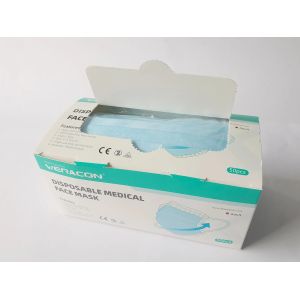 Blue Melt Blown Earloop Hypoallergenic Dental Masks