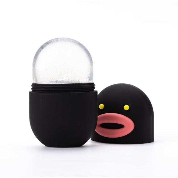 Effortlessly Cool Skin with Silicone Ice Roller Cube Sustainable Ice Cream Tools