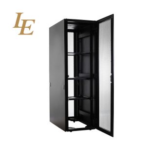 Nine Folded Server Rack Cabinet 19 Inch 42U IP20 Cold Rolled Steel Material