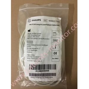 PHiliph PW TC20 Long 10 Lead Patient Cable AHA 989803175921