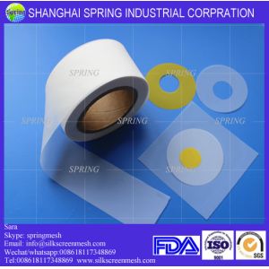 72T-50um (180mesh) polyethylene screen mesh disc round filter disc/filter fabric