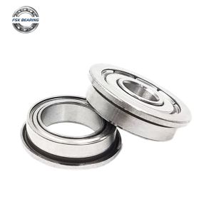 EZO F697ZZ Flange Deep Groove Ball Bearing 7*17*5mm for Machine Tool Spindle