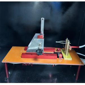 Keystroke Rubber Test Chamber Glow Wire Combusting Vertical Flammability Tester