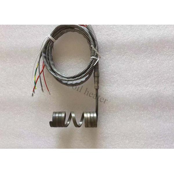 Buy Customise hot runner mold heater|Coil heater with K type thermocouple section size2.2X4.2 ,5 wire from China at wholesale prices