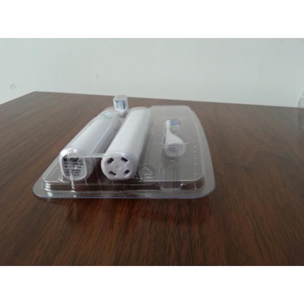 customise clear PVC PET APET plastic packaging for electronic toothbrush