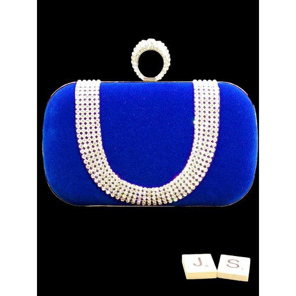 New handmade diamond evening bag banquet upscale bridal clutch bag Europe