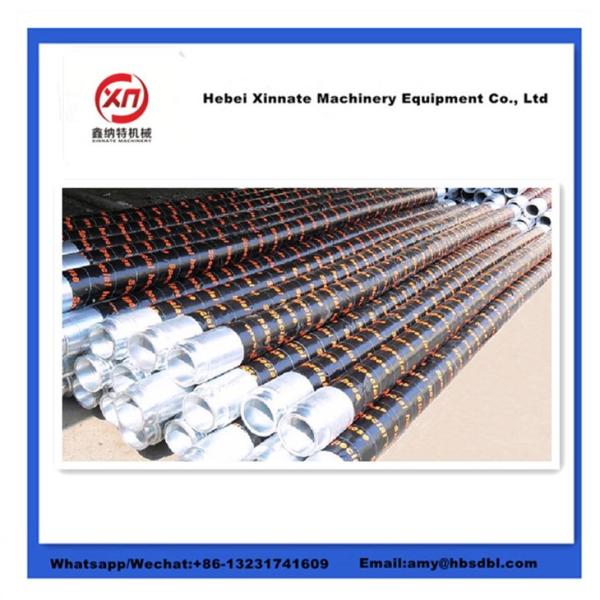 Buy 4 Layer Flexible Concrete Pump Rubber Hose Truck Mounted at wholesale prices