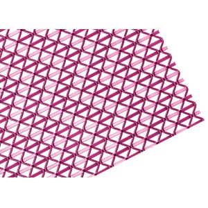 Parking Garage Antique Brass Plated Decorative Mesh Rigid Series Woven Wire Mesh