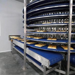 Spiral Freezer Cooling Tower Conveyor for Bakery