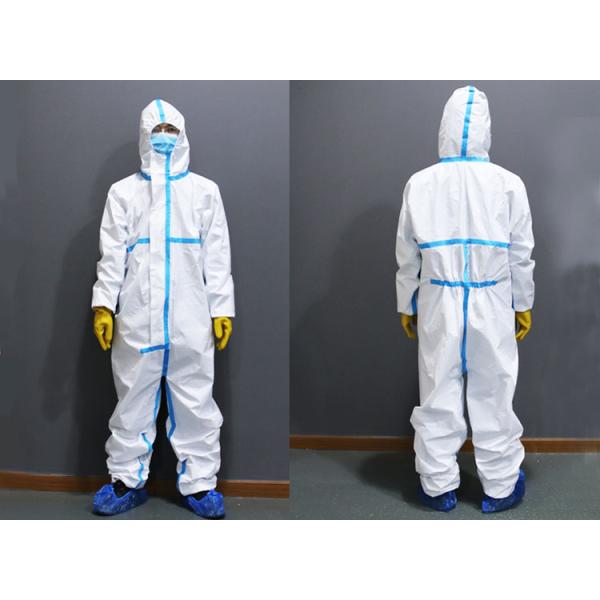 Disposable medical isolation clothing anti-virus clothing disposable one-piece protective clothing