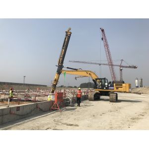 Professional Telescopic Extraxion Arm Swivel Turnstile Telescopic Swing Arm With