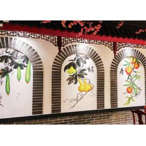 500ml Pigment 14sqm/H 720*1440DPL Wall Mural Printing Machine