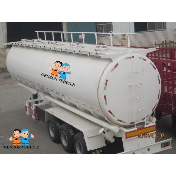 Buy 45000 Litres Petrol Transfer Oval Leakproof Liquid Tanker Trailer at wholesale prices