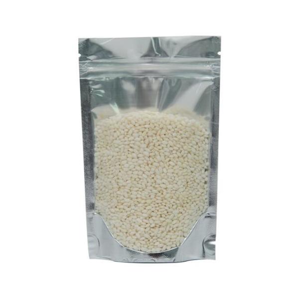 OEM Clear Front Back Stand Up Pouch Aluminum Foil Food Packaging