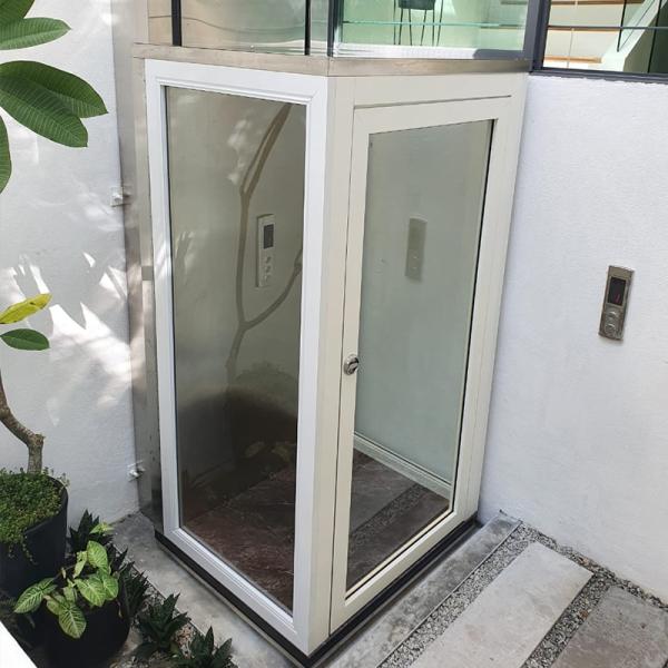 2 Person Wheelchair Platform Lift 4m Indoor Or Outdoor Handicap Lifts For Home