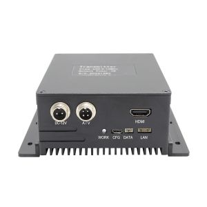 UGV EOD Robot Rugged COFDM Video Transmitter 1-2KM NLOS AES256 Encryption Low Delay