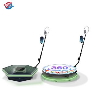100cm Video Photo Booth 360° Rotating Adjustable Support IPad