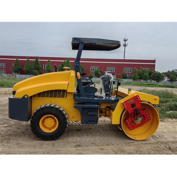 Buy Single Steel Wheel Vibratory Roller 4 Tons 4.5tons 5tons  Road Construction Machinery Mini Compactor at wholesale prices