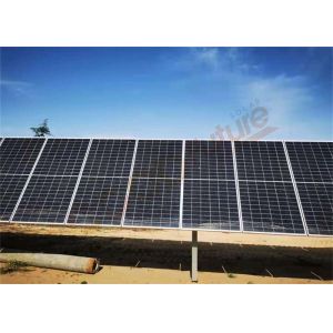 Solar Power Generation Single Axis Solar Tracking System PV Panel Use