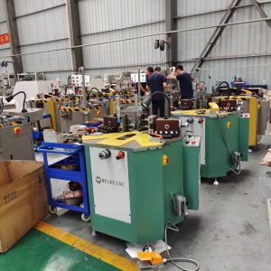 160mm 140mm Aluminium Corner Crimping Machine For Sash Awning Window Frame