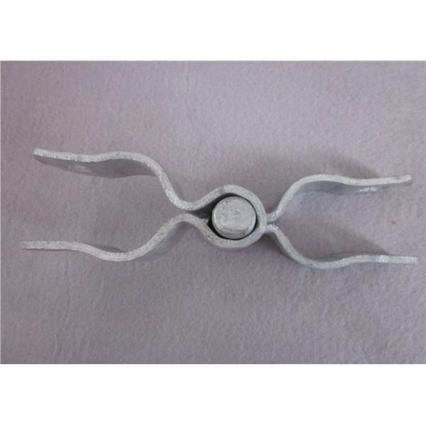 Galvanized Metal Chain Link Fence Walk Thru Gate Mounting Hardware Hanger Set, Hinges and Lockable Chainlink Gate Latch