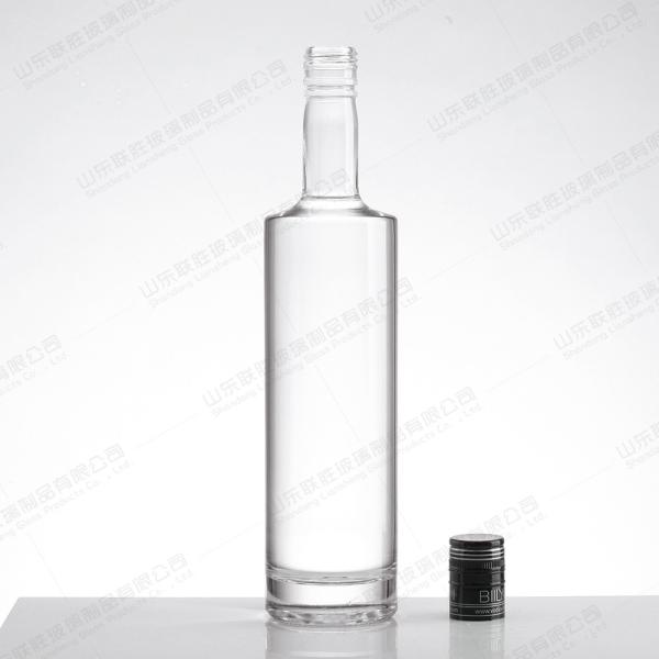 Glass Bottle Transparent Customized Mini 100ml 300ml 400ml for Alcoholic