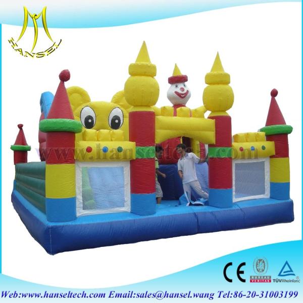 Buy Hansel best price cheapest inflatable cartoon bounce house kids play at wholesale prices