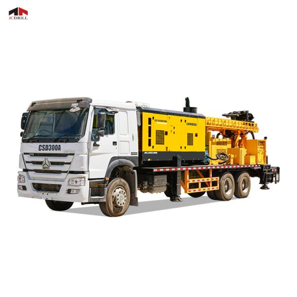 Buy 93KW Truck Mounted Water Well Drilling Rig 300m Depth at wholesale prices