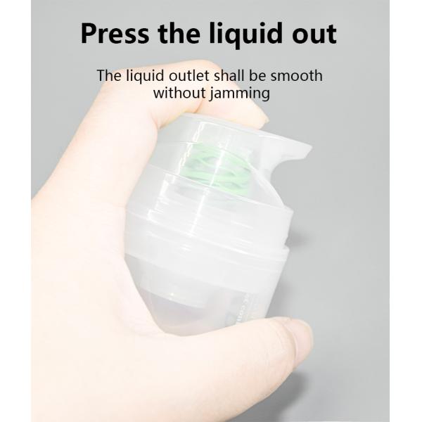 Recyclable Mono Material Airless Bottle 15ml 30ml 50ml 75ml 100ml 120ml 150ml 200ml