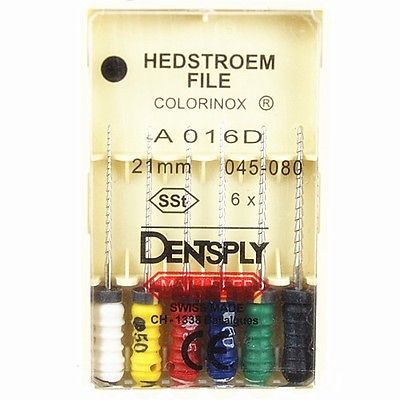 DENTSPLY MAILLEFER HEDSTROEM H-FILE SS Endo Root Canal Hand File