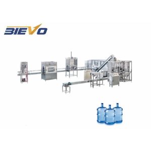 3 Gallon SUS 316 600bph Water Bottles Filling Machine